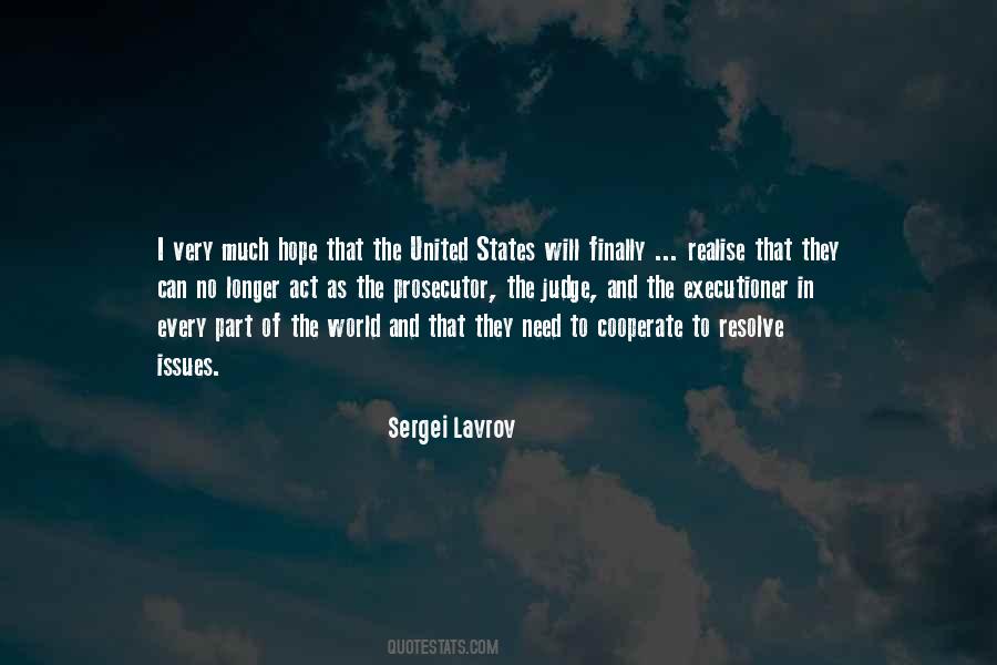 Sergei Lavrov Quotes #30212