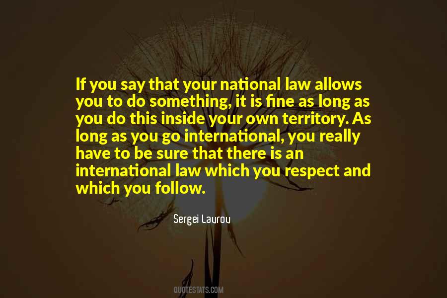 Sergei Lavrov Quotes #579293