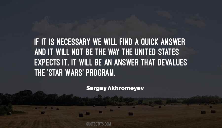 Sergey Akhromeyev Quotes #1355375