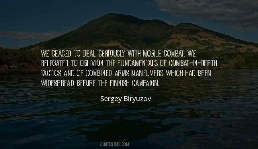 Sergey Biryuzov Quotes #777121