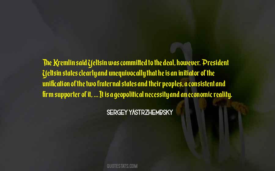 Sergey Yastrzhembsky Quotes #393186