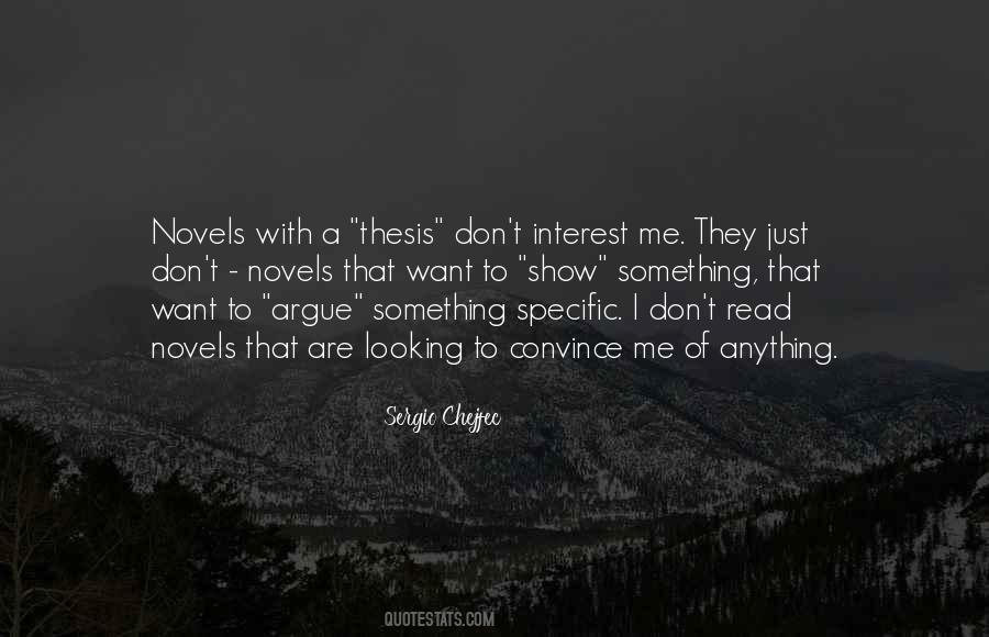 Sergio Chejfec Quotes #437455