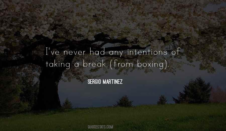 Sergio Martinez Quotes #428006