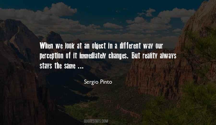 Sergio Pinto Quotes #651487