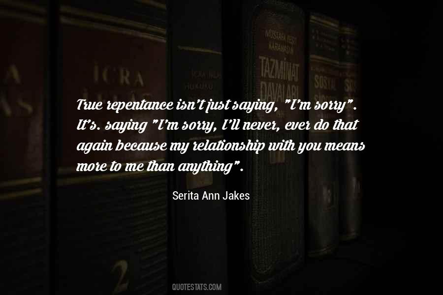 Serita Ann Jakes Quotes #1056191