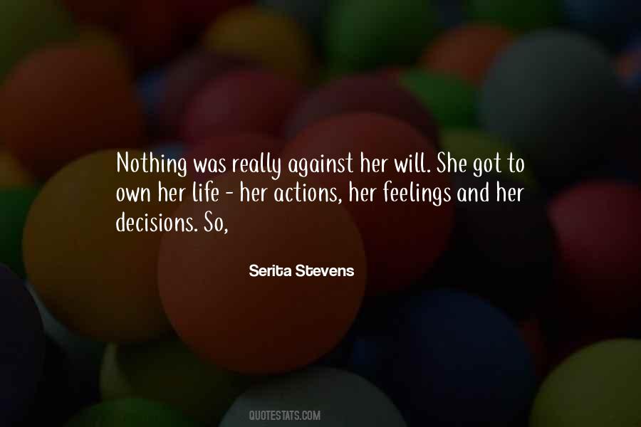 Serita Stevens Quotes #1236994