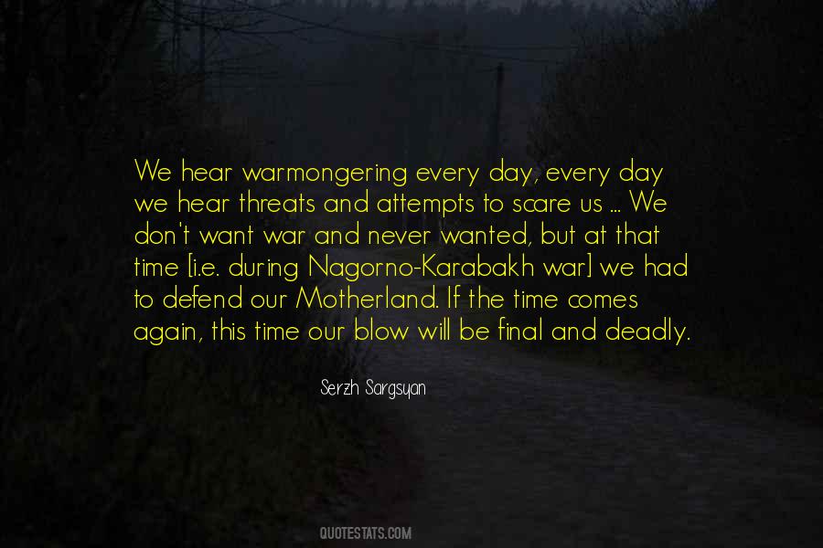 Serzh Sargsyan Quotes #1697329