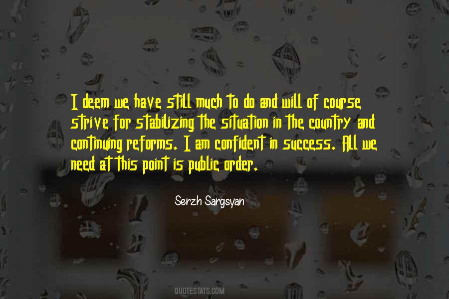 Serzh Sargsyan Quotes #250715