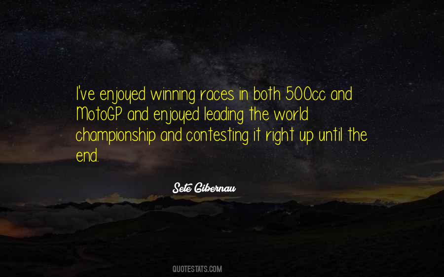 Sete Gibernau Quotes #747484