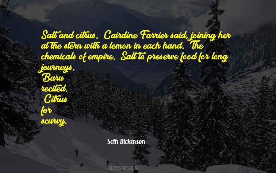 Seth Dickinson Quotes #1829123