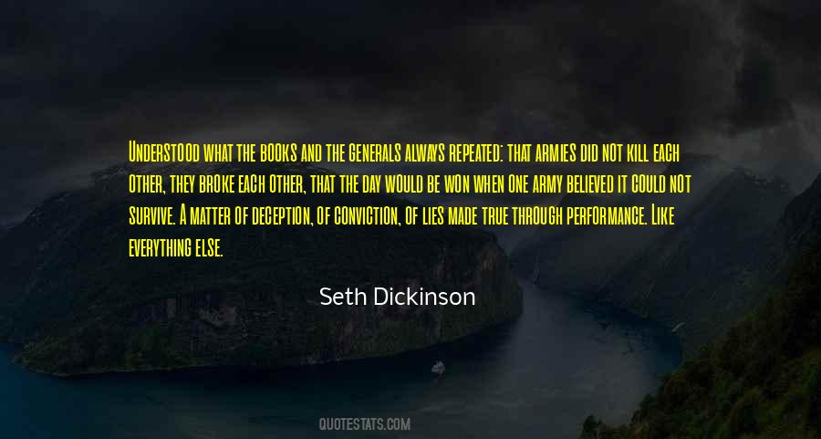 Seth Dickinson Quotes #640087