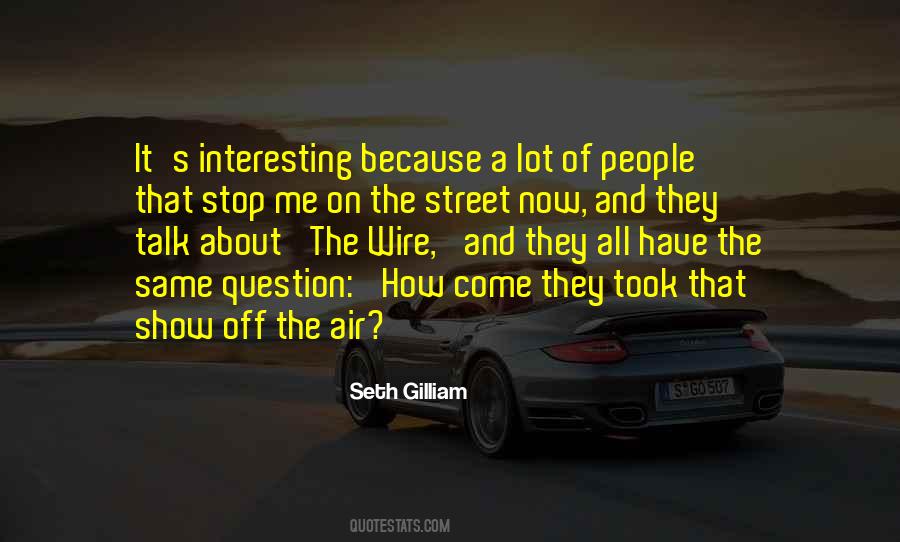 Seth Gilliam Quotes #152451