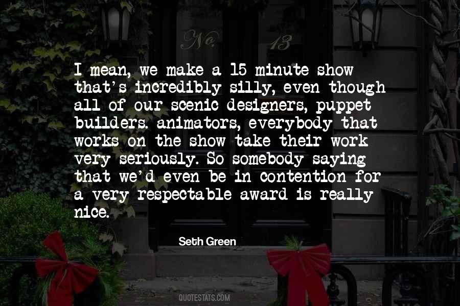 Seth Green Quotes #162966