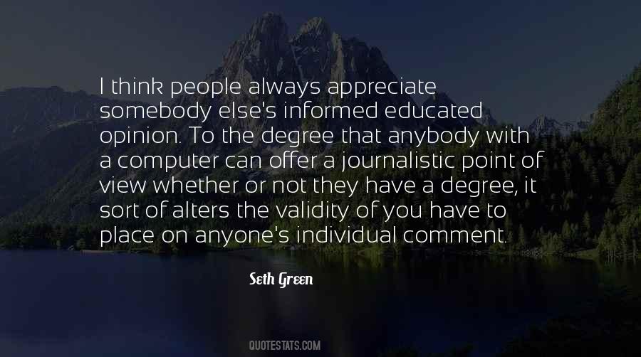 Seth Green Quotes #363722