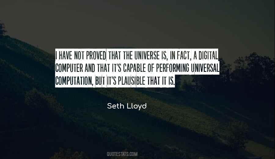 Seth Lloyd Quotes #1008690