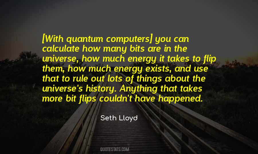 Seth Lloyd Quotes #19645