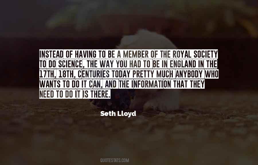 Seth Lloyd Quotes #656502