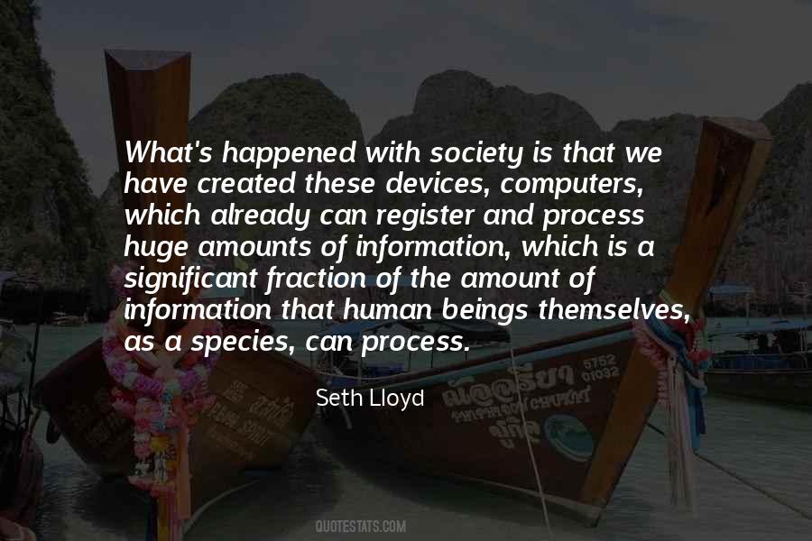 Seth Lloyd Quotes #844372