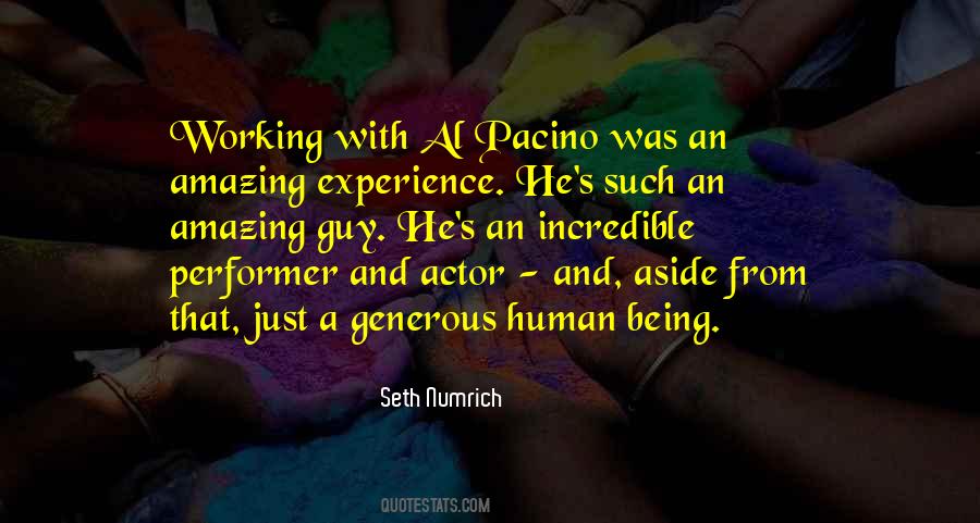 Seth Numrich Quotes #1384622