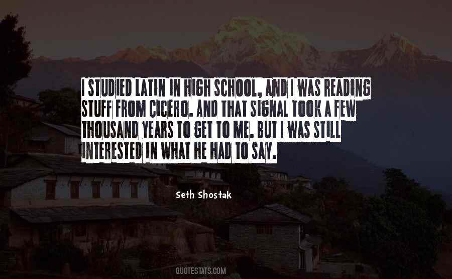 Seth Shostak Quotes #710162