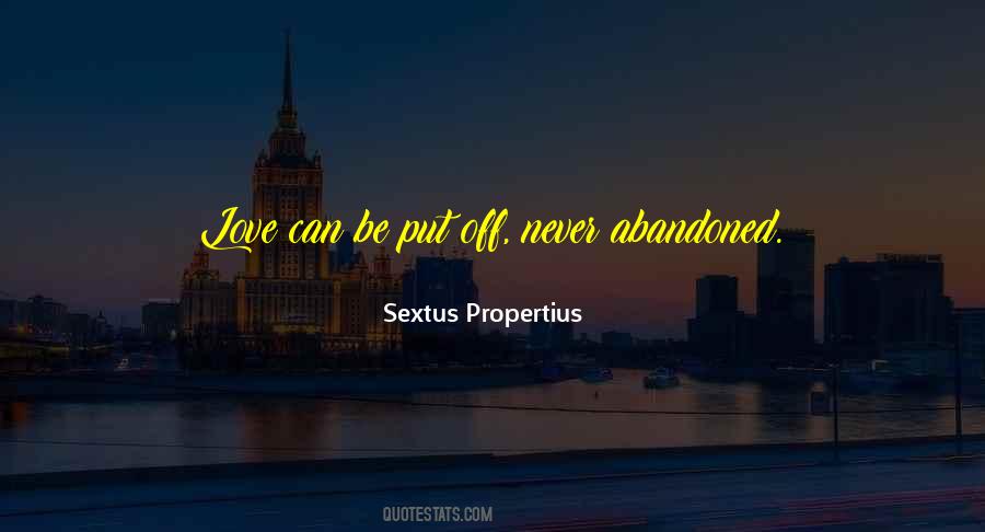 Sextus Propertius Quotes #667912