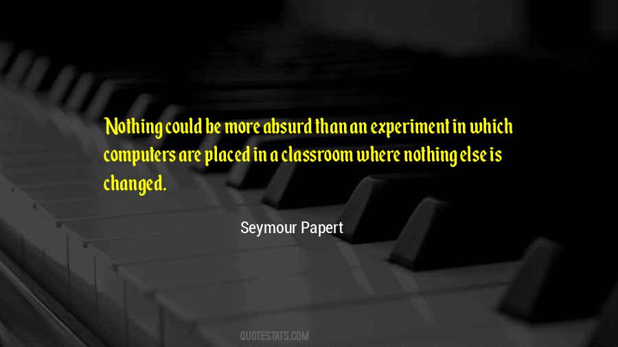 Seymour Papert Quotes #1824332
