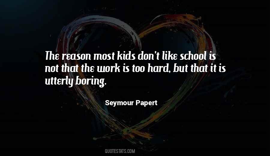 Seymour Papert Quotes #668211