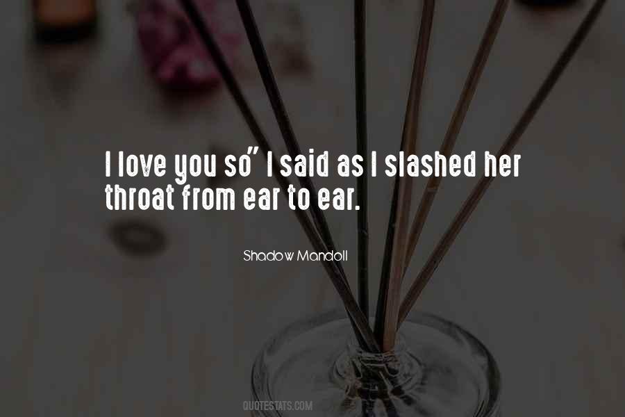 Shadow Mandoll Quotes #824883 Shadow Mandoll Quotes #824883