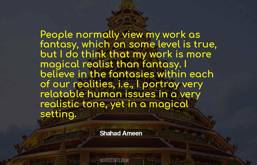 Shahad Ameen Quotes #1828034