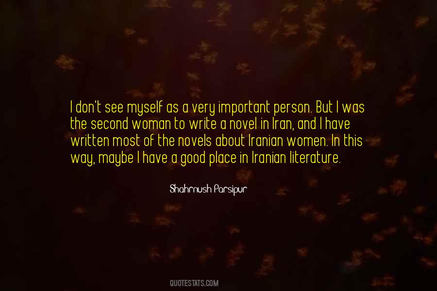 Shahrnush Parsipur Quotes #692203 Shahrnush Parsipur Quotes #692203