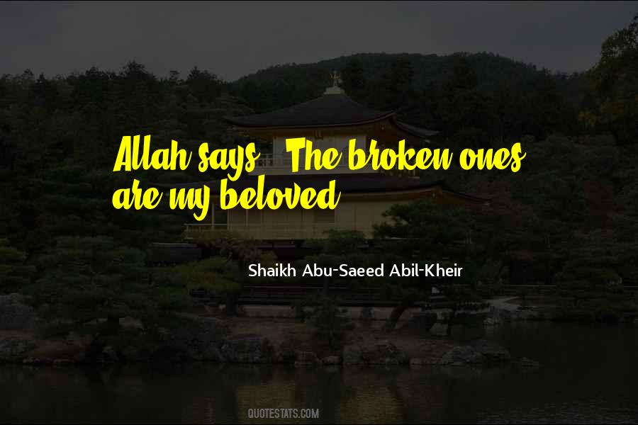 Shaikh Abu-Saeed Abil-Kheir Quotes #592963