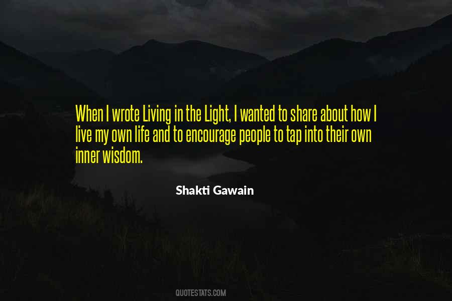 Shakti Gawain Quotes #1558228