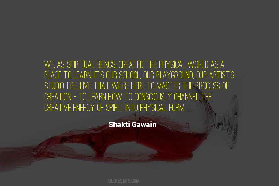 Shakti Gawain Quotes #355660