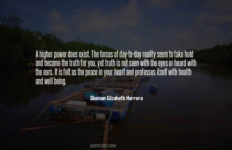 Shaman Elizabeth Herrera Quotes #289223