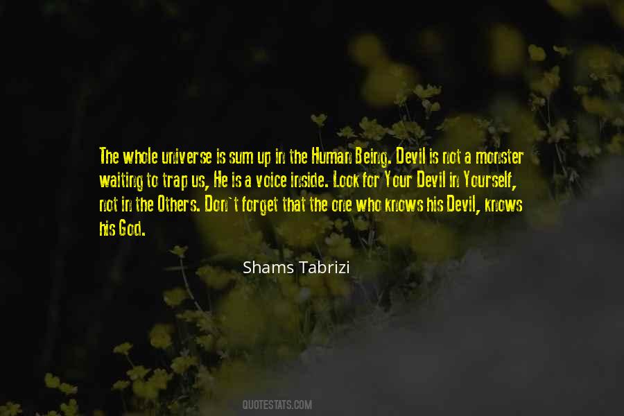 Shams Tabrizi Quotes #1104927