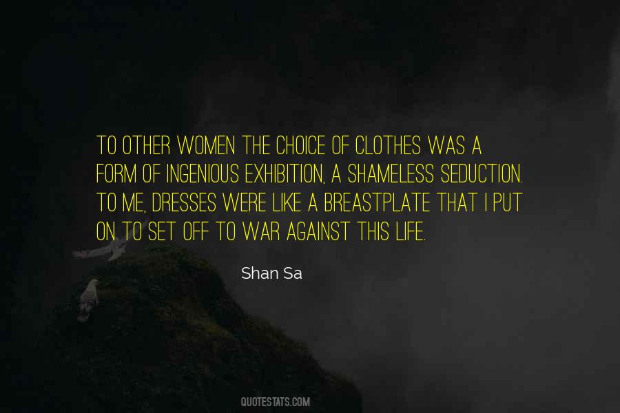 Shan Sa Quotes #486356