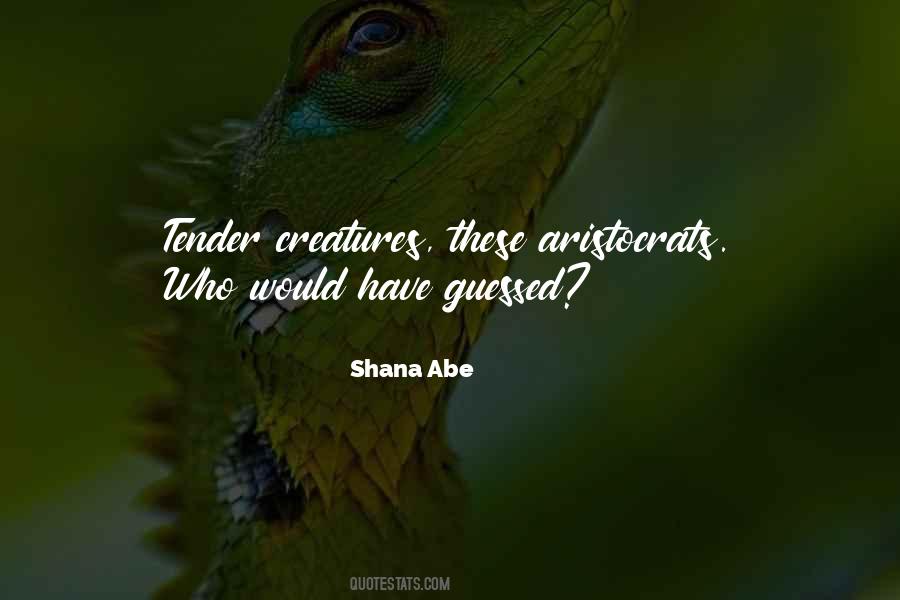 Shana Abe Quotes #1006338