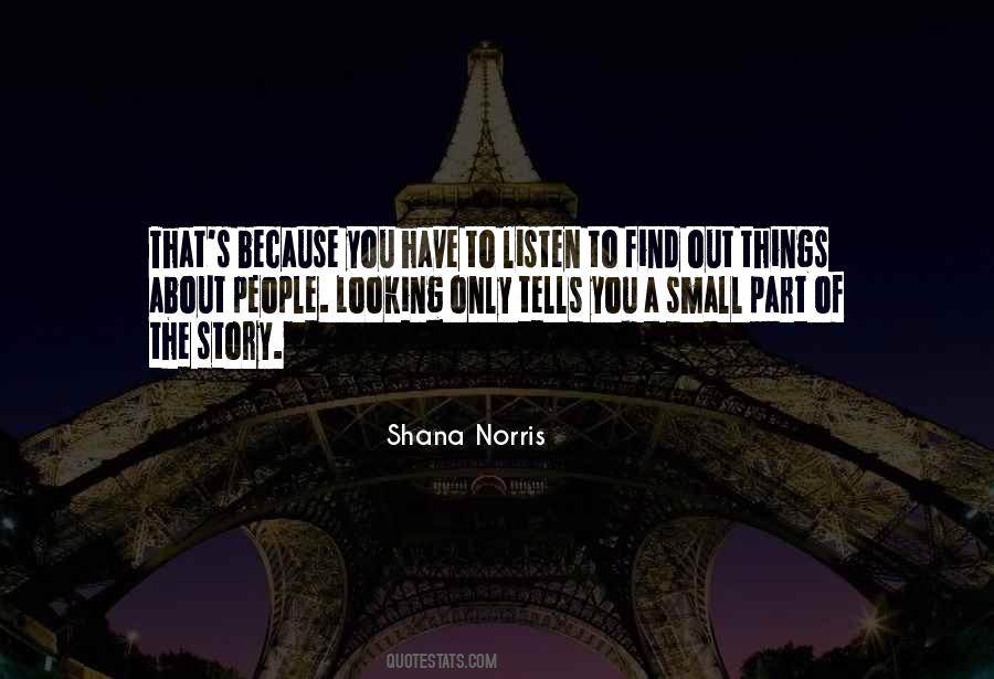 Shana Norris Quotes #1498755