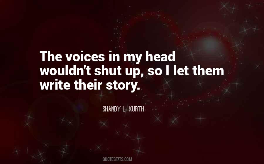 Shandy L. Kurth Quotes #38395
