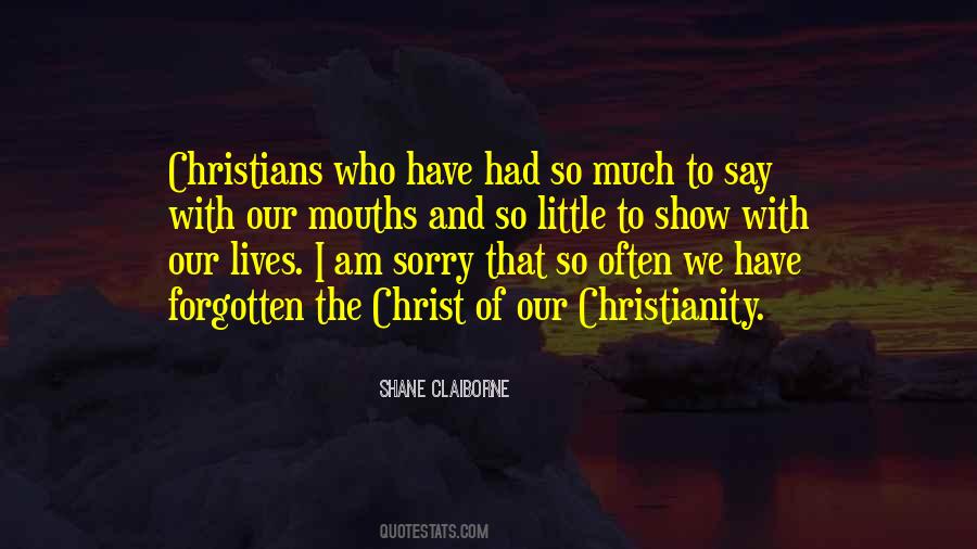 Shane Claiborne Quotes #40439