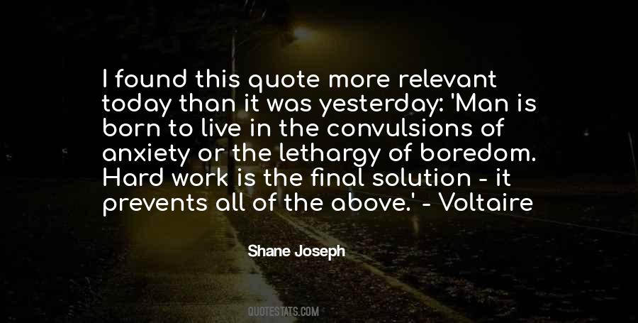 Shane Joseph Quotes #620464