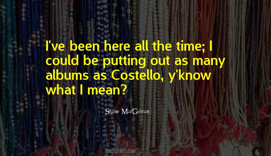 Shane MacGowan Quotes #339026
