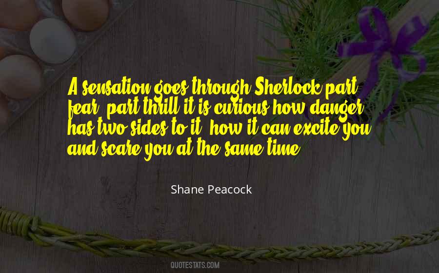 Shane Peacock Quotes #690100