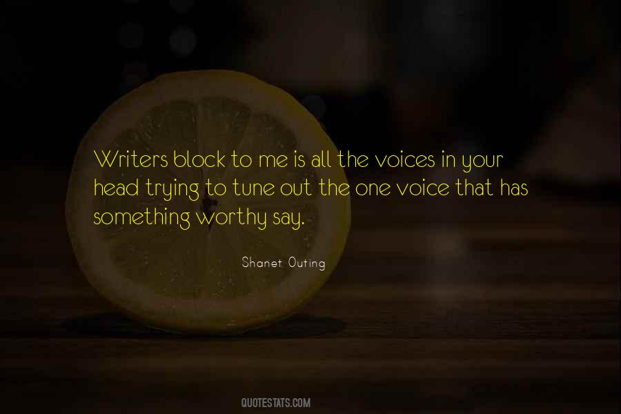 Shanet Outing Quotes #1128825