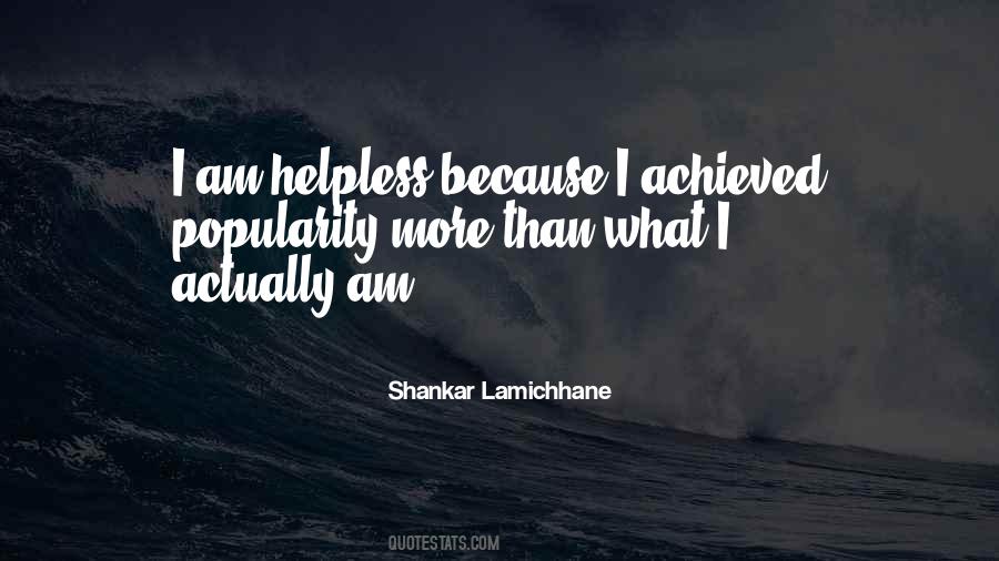 Shankar Lamichhane Quotes #492651