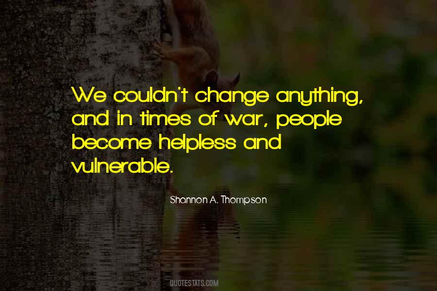 Shannon A. Thompson Quotes #1288010