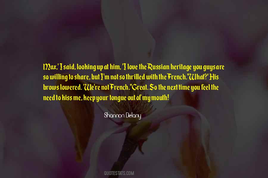 Shannon Delany Quotes #412676