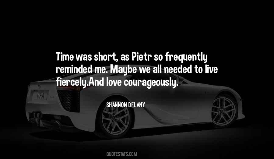 Shannon Delany Quotes #68157