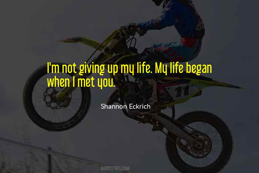 Shannon Eckrich Quotes #1089629