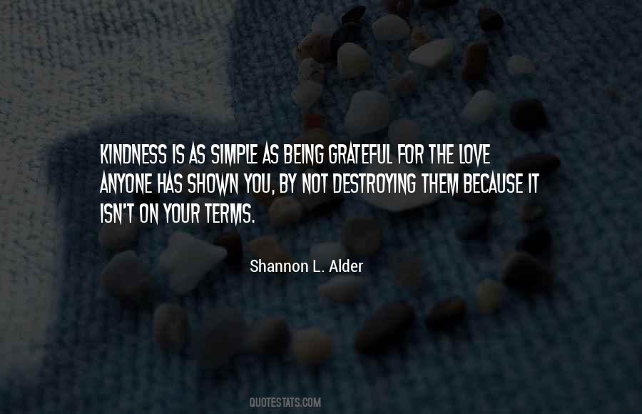 Shannon L. Alder Quotes #1514468